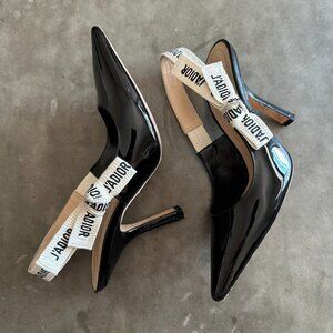 Christian Dior J'adior 35 black patent